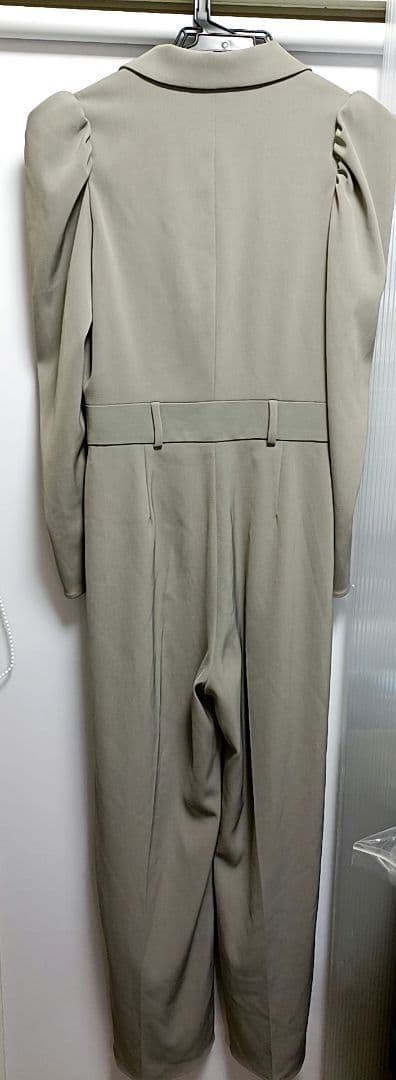 アニュアンス　テーラードオールインワン　M　anuans グレー