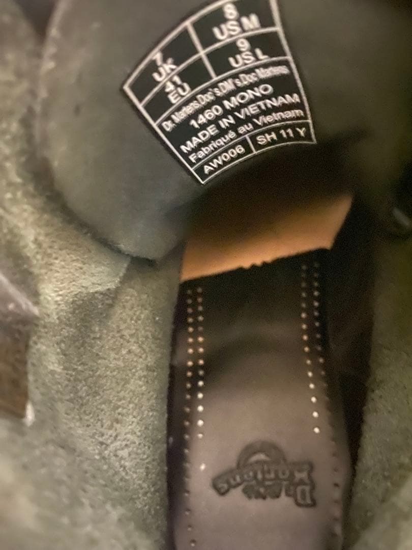 Dr. Martens mono 1460 uk7 ドクターマーチン