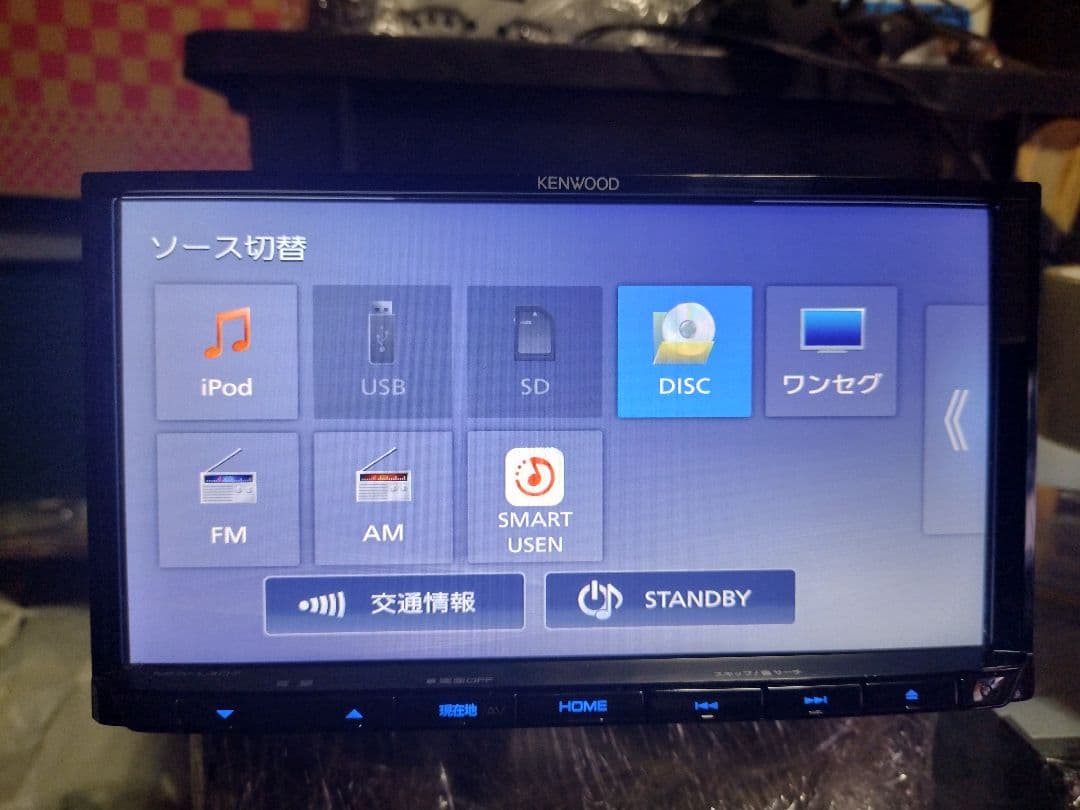 ケンウッドナビMDV-L407　中古品