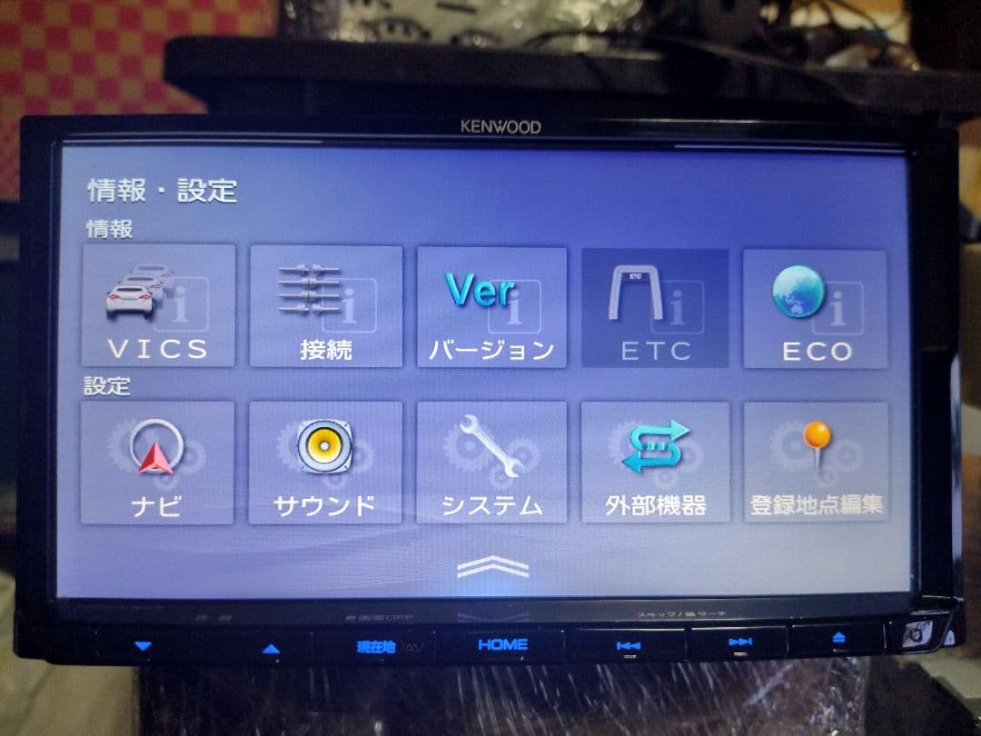 ケンウッドナビMDV-L407　中古品