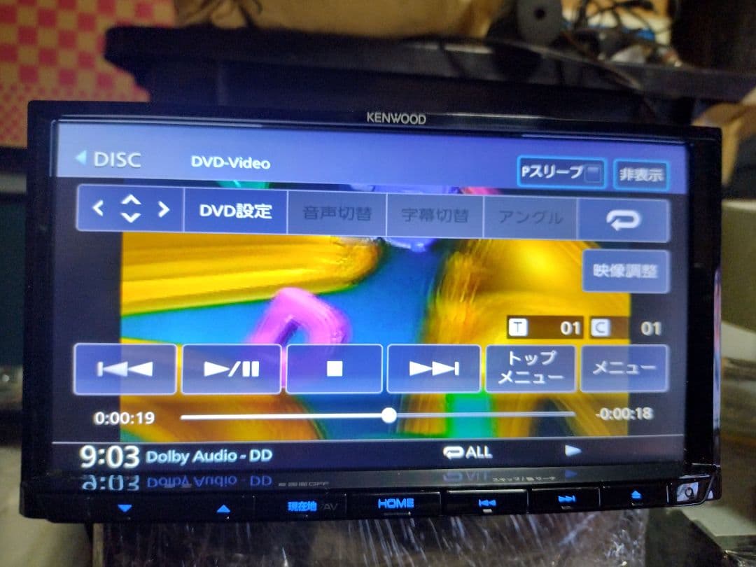 ケンウッドナビMDV-L407　中古品