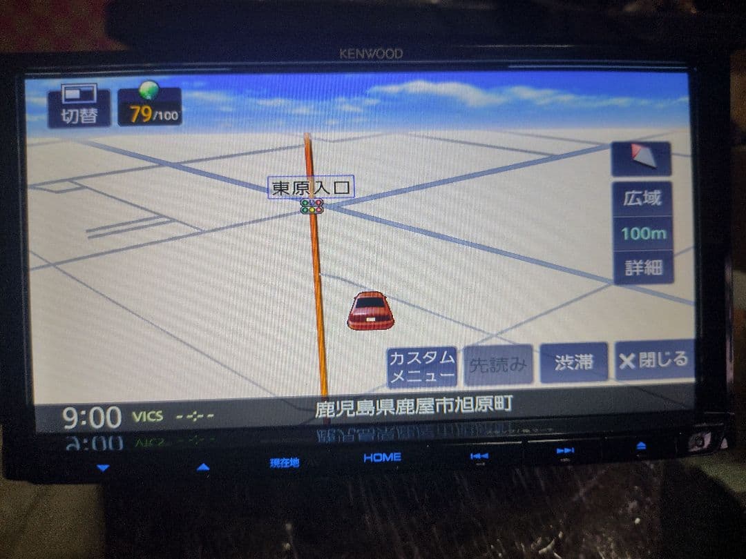 ケンウッドナビMDV-L407　中古品