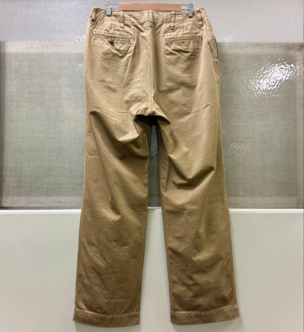 Nigel Cabourn ベーシックミリタリーチノ34 ベージュ