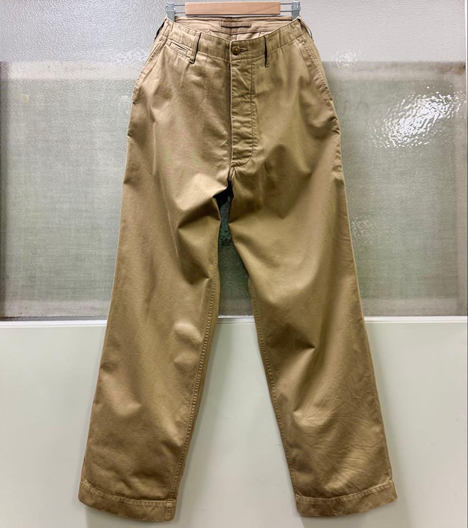 Nigel Cabourn ベーシックミリタリーチノ34 ベージュ