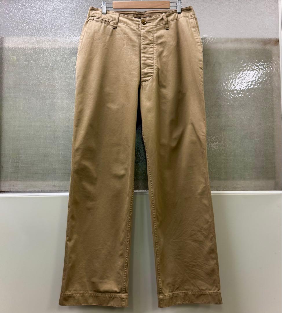Nigel Cabourn ベーシックミリタリーチノ34 ベージュ