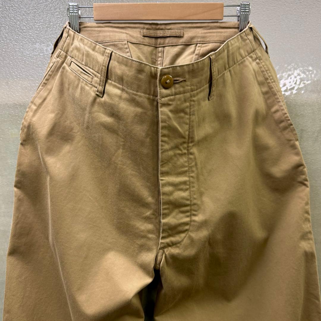 Nigel Cabourn ベーシックミリタリーチノ34 ベージュ