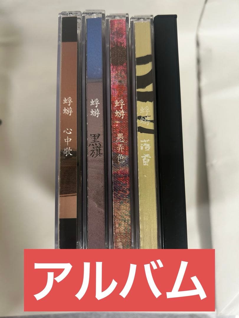 ★廃盤貴重★蜉蝣 アルバムシングルアルバムDVDセット