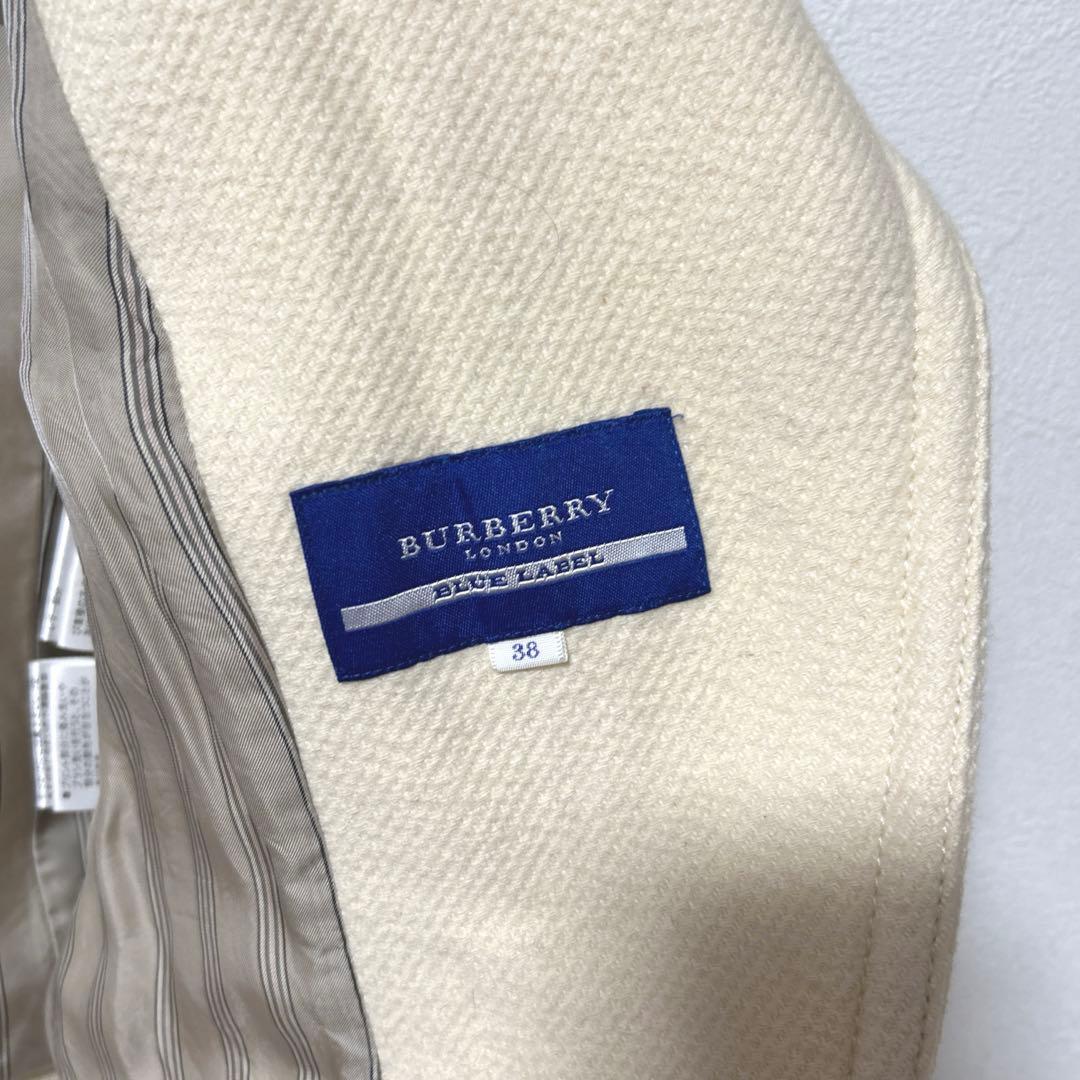 BURBERRY BLUE LABEL ライダースジャケット ウール