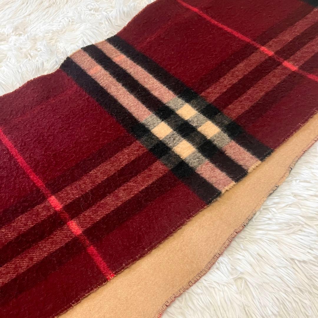 ✨美品✨BURBERRY バーバリー　マフラー　カシミヤ100% メガチェック