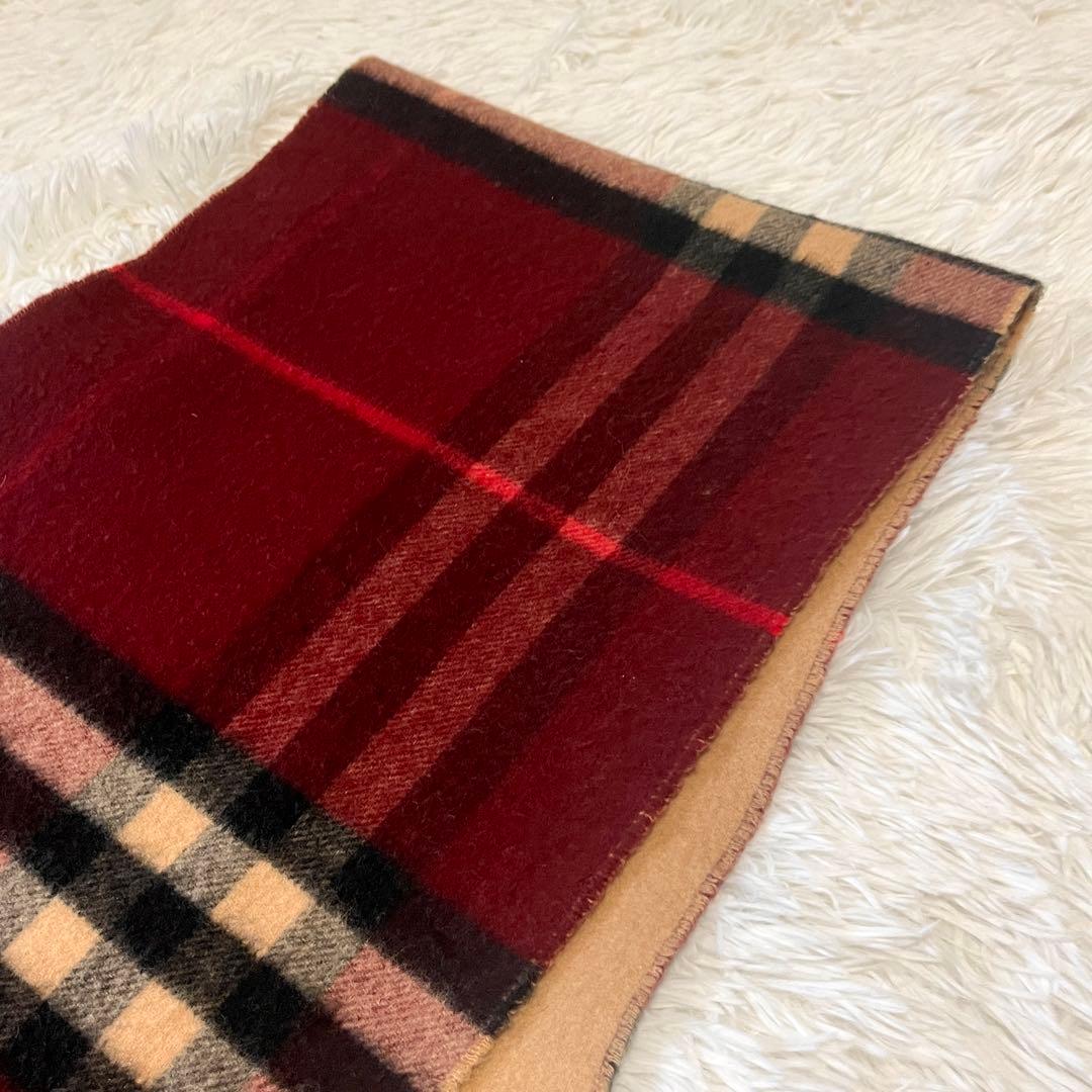 ✨美品✨BURBERRY バーバリー　マフラー　カシミヤ100% メガチェック