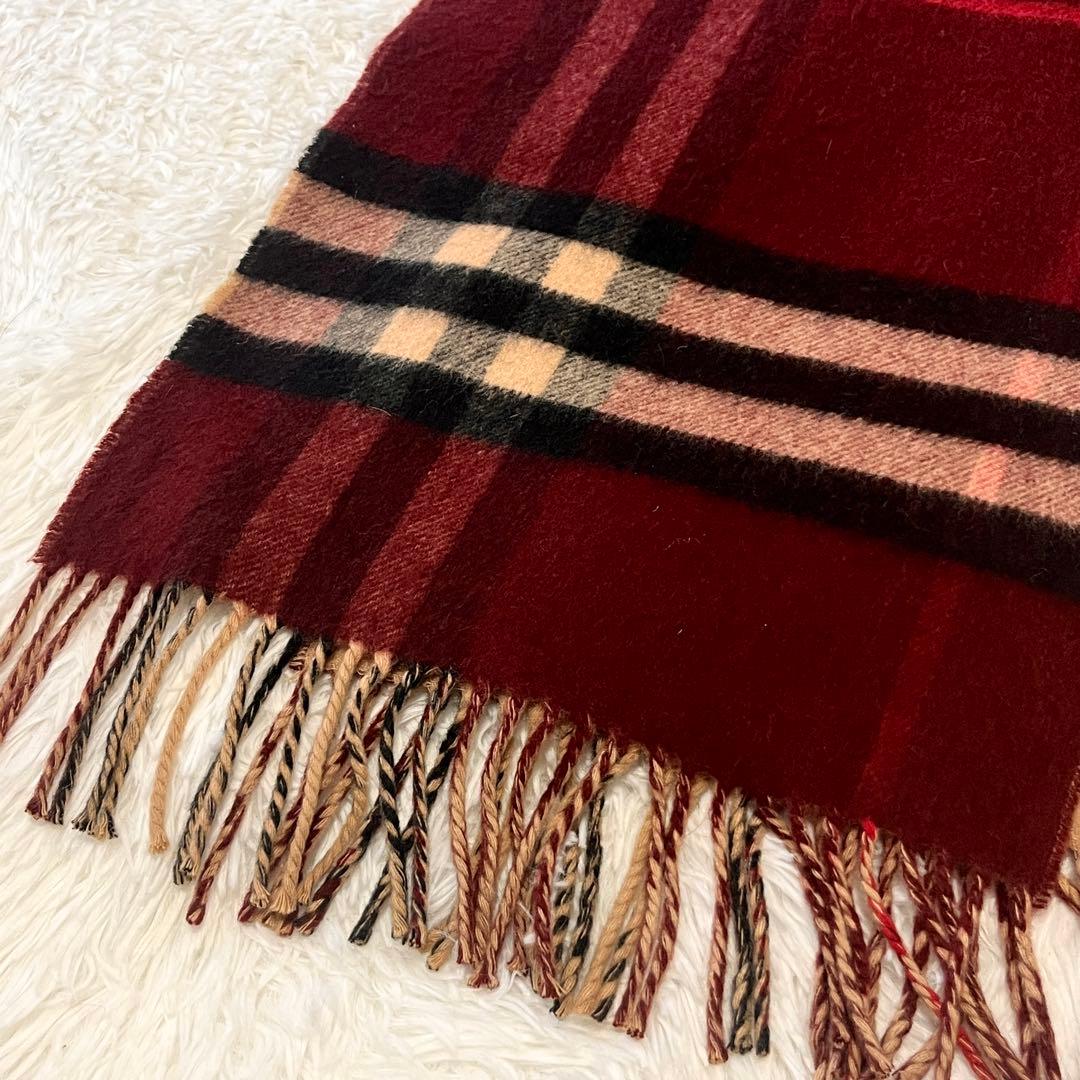 ✨美品✨BURBERRY バーバリー　マフラー　カシミヤ100% メガチェック