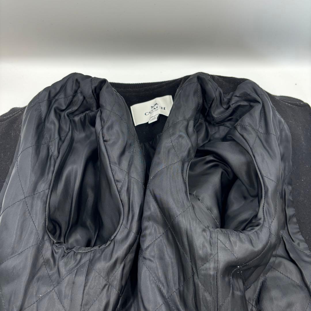 【美品】COACH コーチ スタジャン ワッペン パッチ刺繍 レディース S