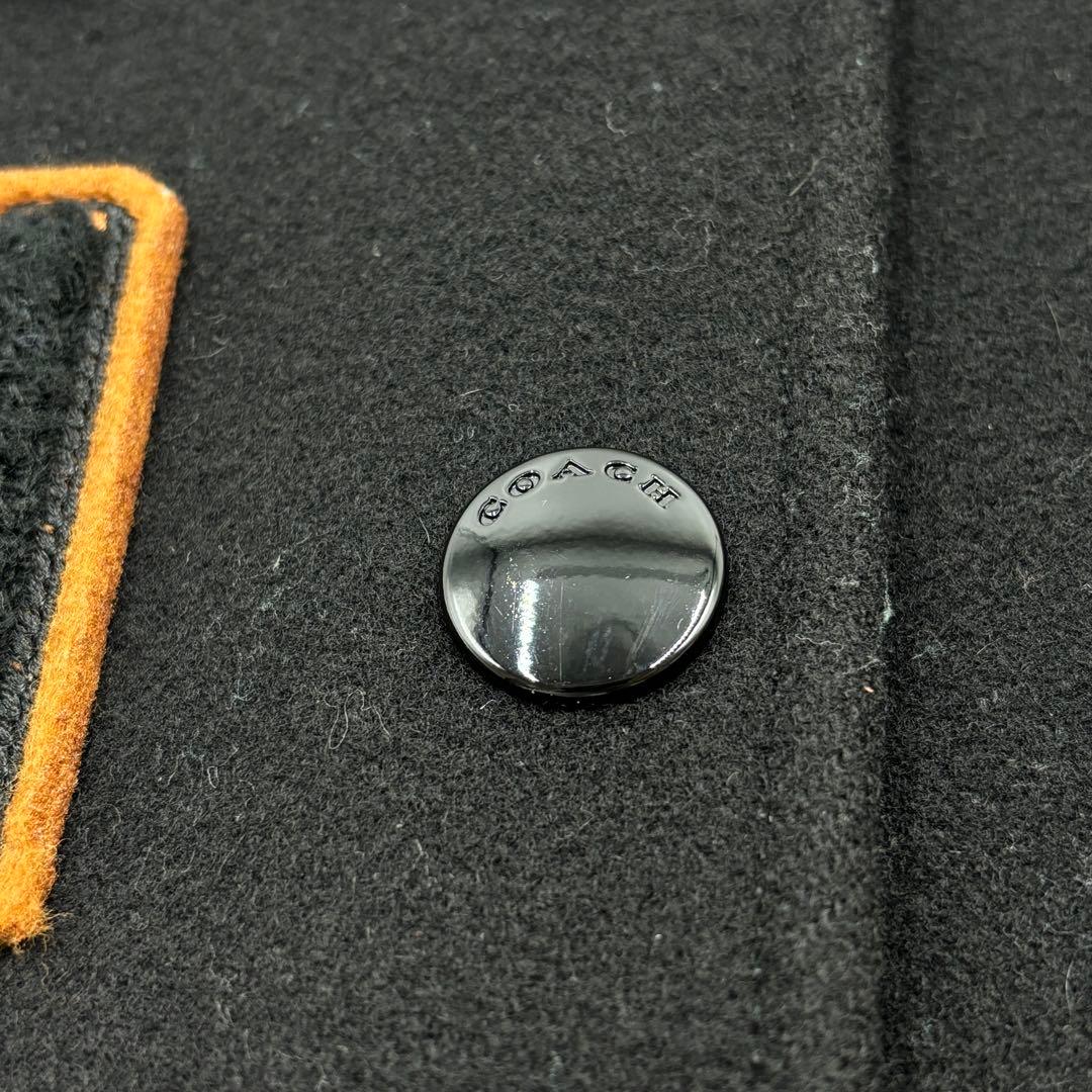 【美品】COACH コーチ スタジャン ワッペン パッチ刺繍 レディース S