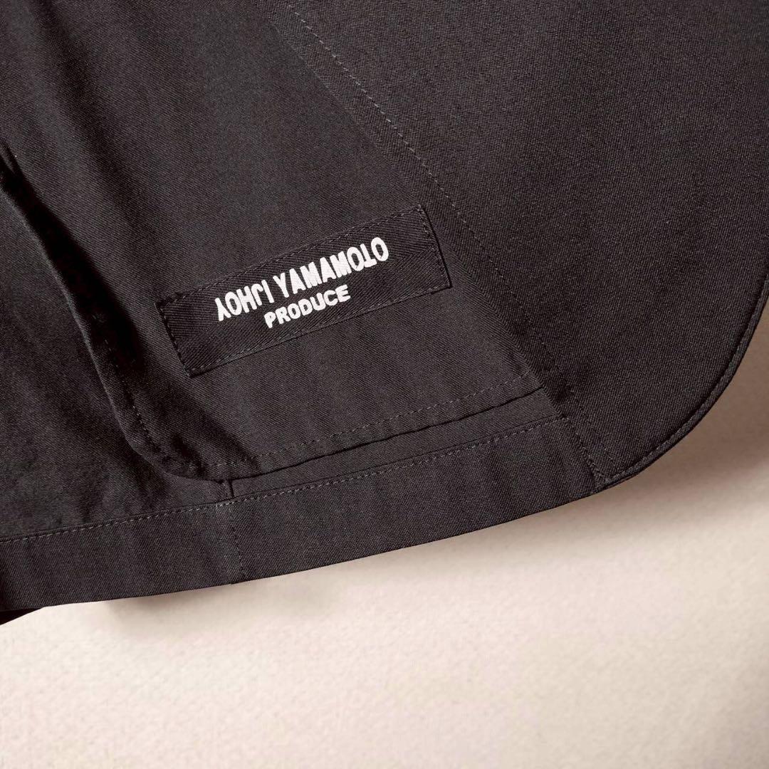 ヨウジヤマモトプールオム テーラードジャケット ウールギャバ100 2B 背抜き