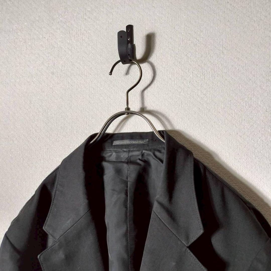 ヨウジヤマモトプールオム テーラードジャケット ウールギャバ100 2B 背抜き