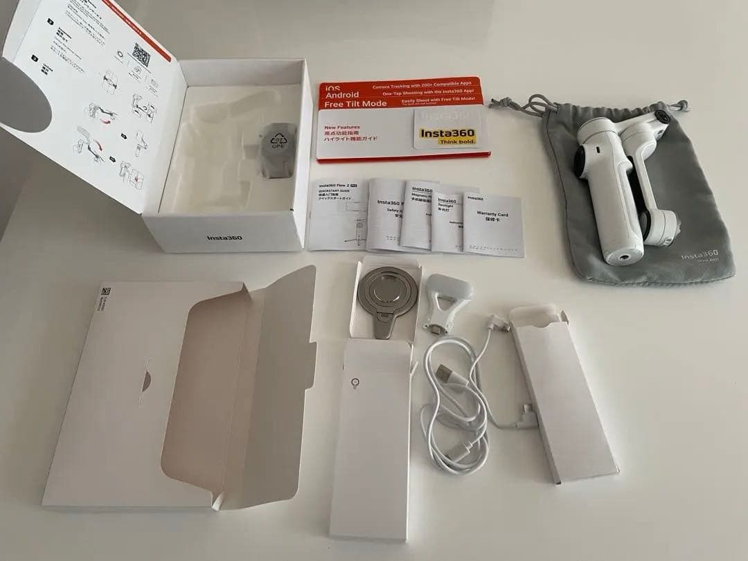 Insta360 Flow2 Pro クリエイターキット ホワイト