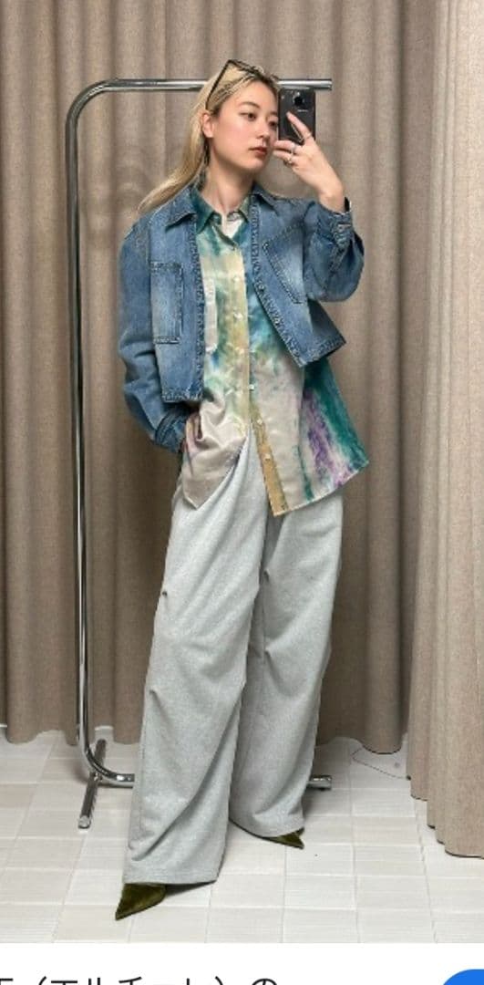 【1月3日まで限定価格】ELCHELE SEPARATE DENIM TUNIC