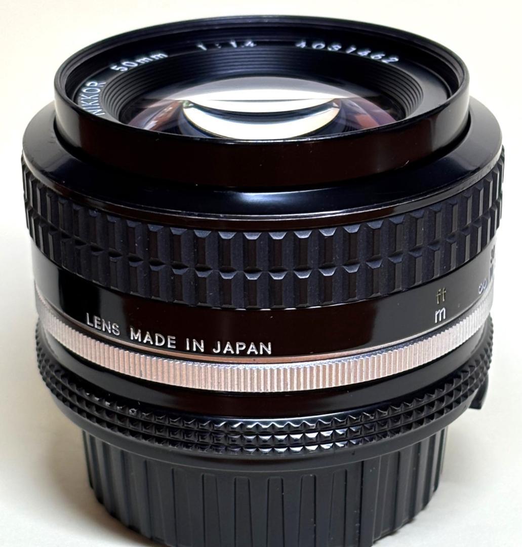 Nikkor Ai 50mm f1.4フィルムカメラ用レンズ(# 4145)