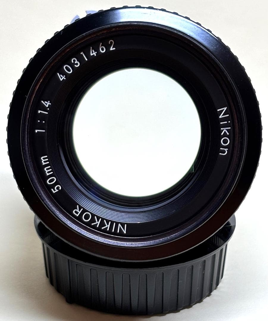 Nikkor Ai 50mm f1.4フィルムカメラ用レンズ(# 4145)