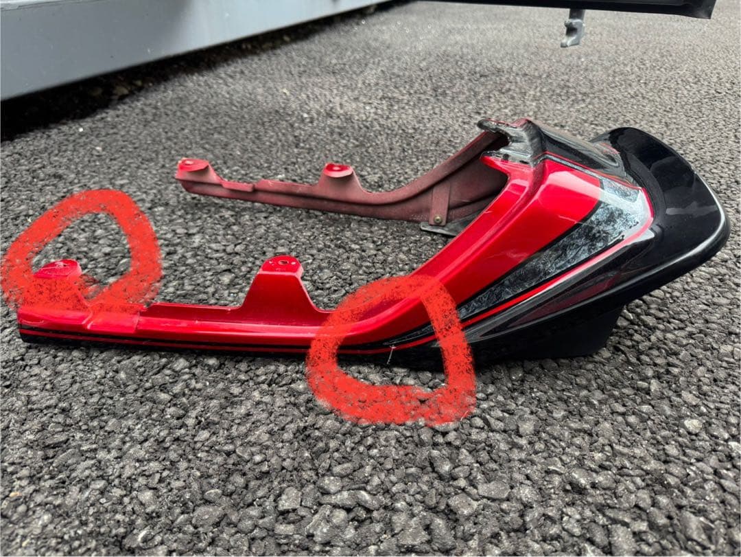 Kパパ　cb250n、cb400n外装セット