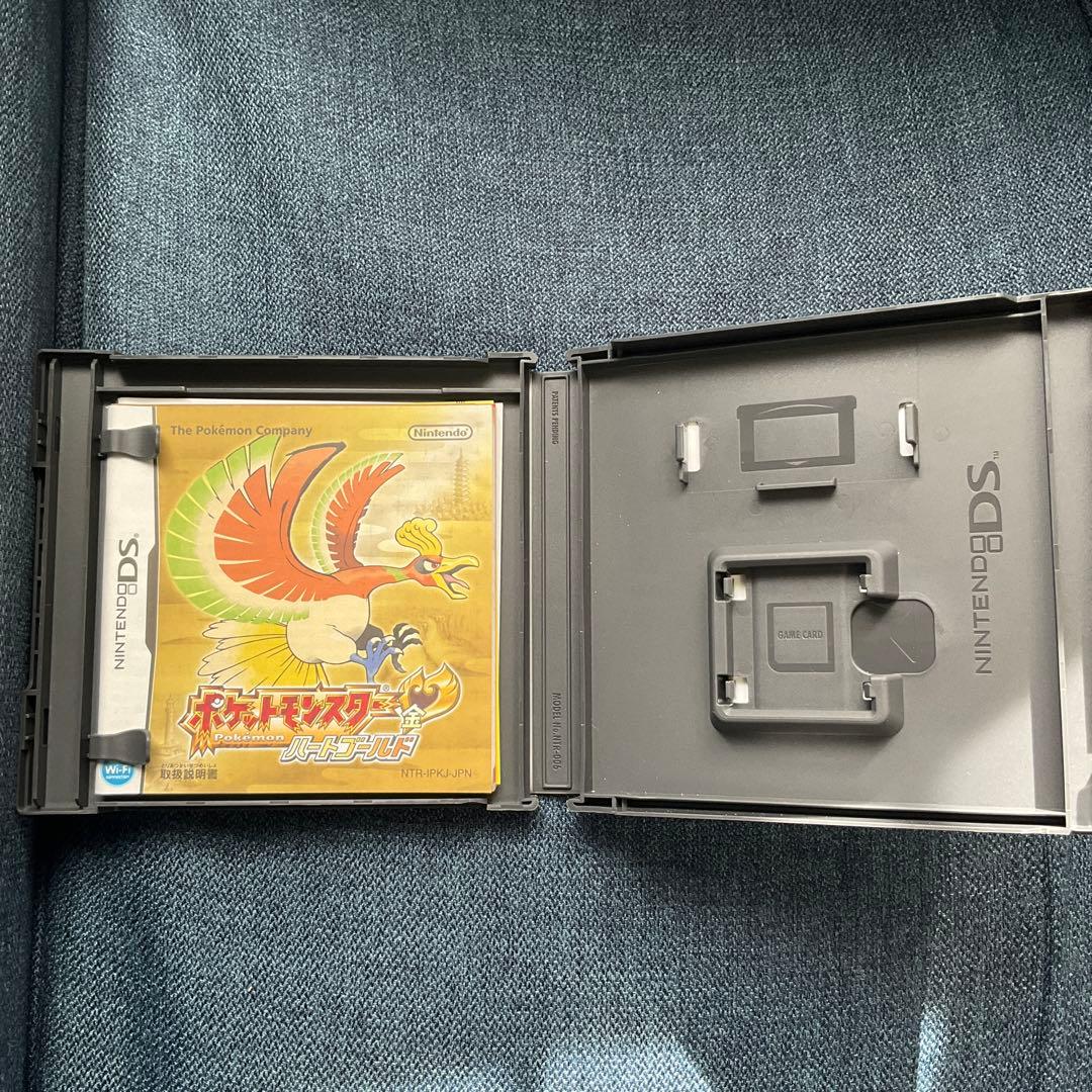 ポケモン　ハートゴールド　箱とポケウォーカー　ソフト無し