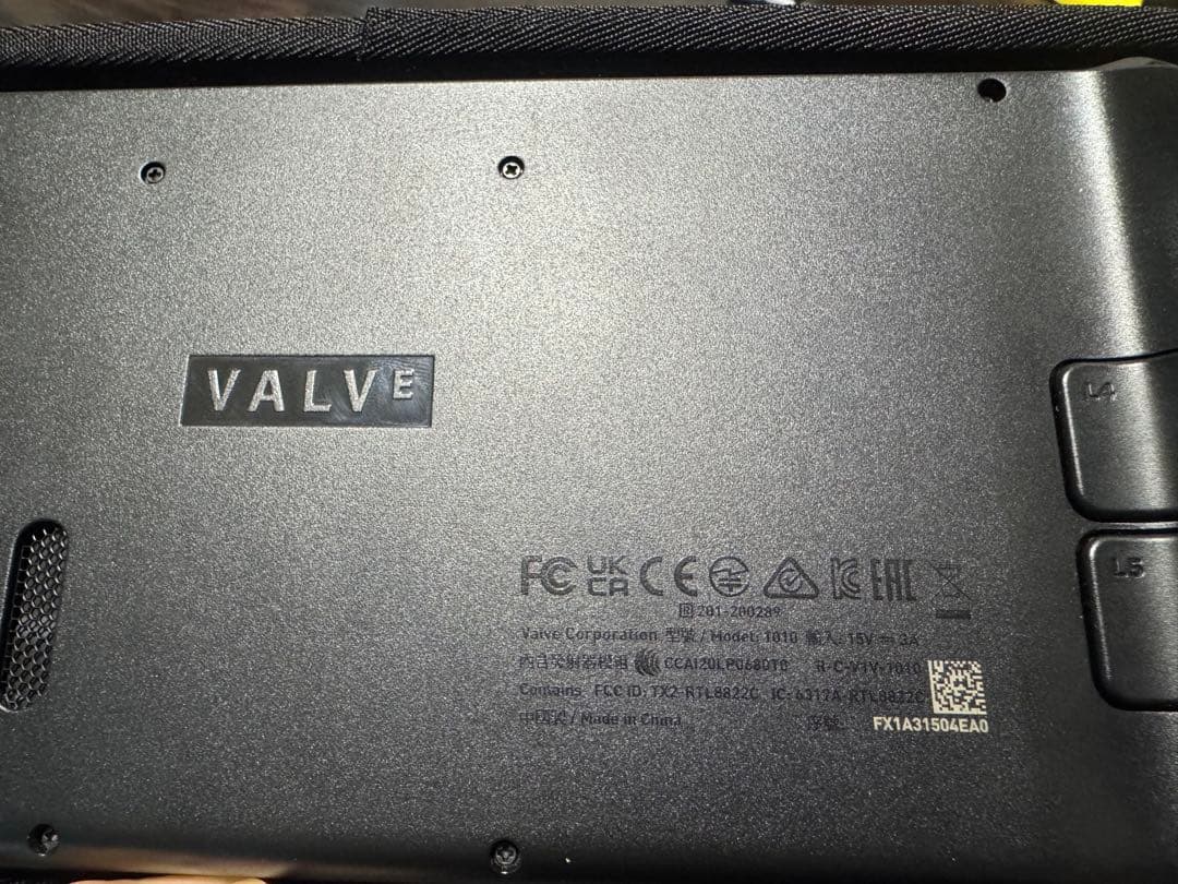 Valve Steam Deck スチームデック 256GB