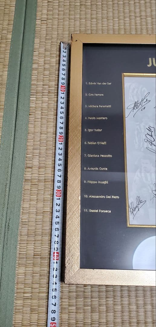 d*7様 500個限定 ユベントス 22名　サインユニホーム ジダン デルピエロ