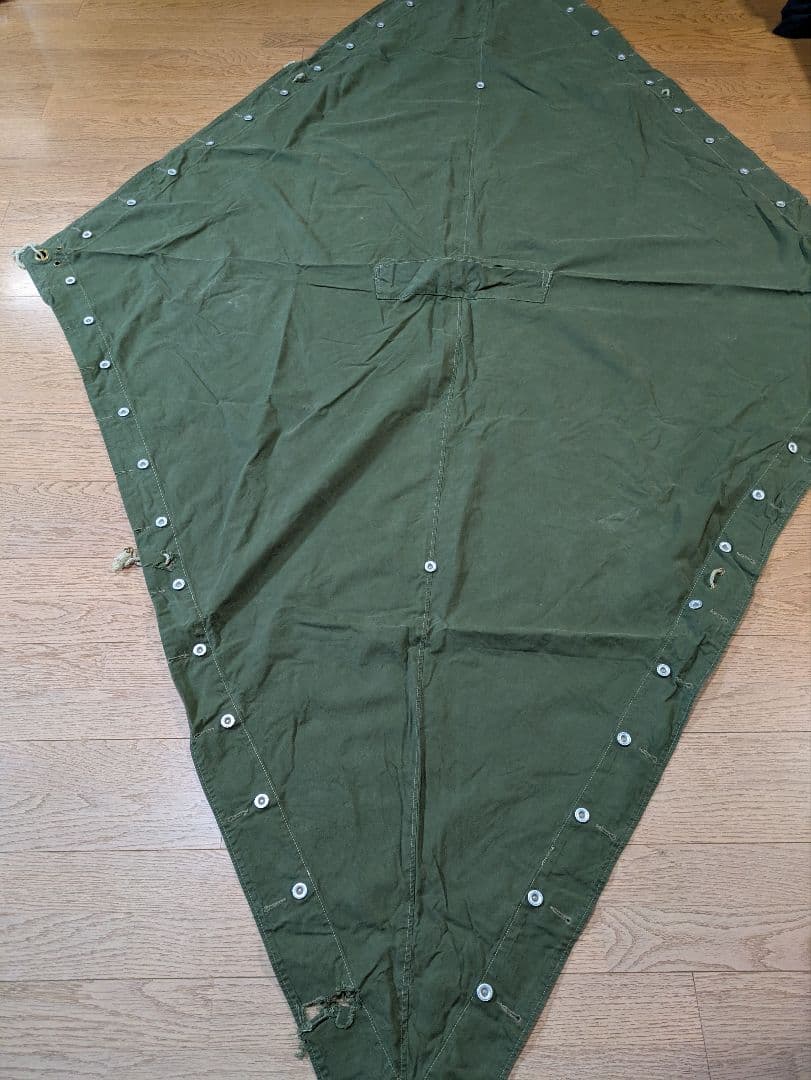 ノルウェー軍幕　2枚組　used