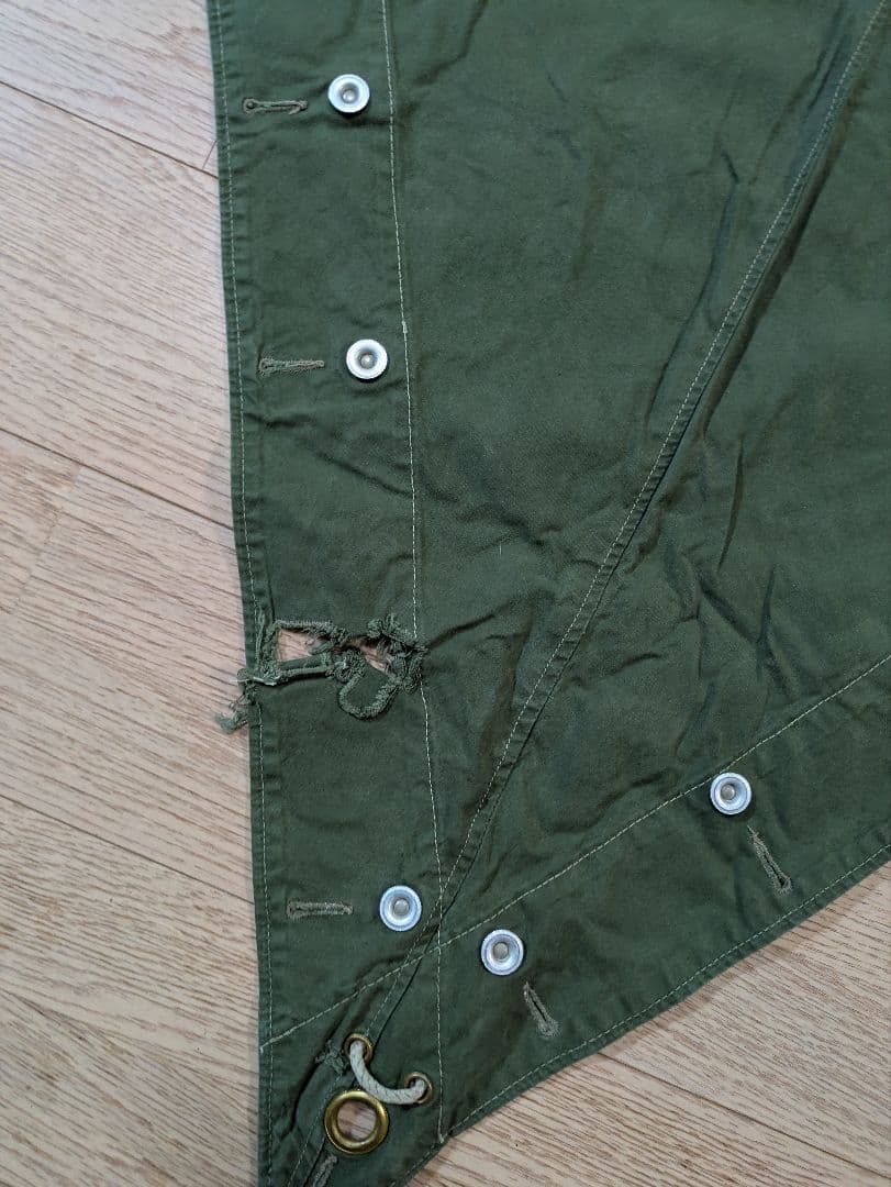 ノルウェー軍幕　2枚組　used