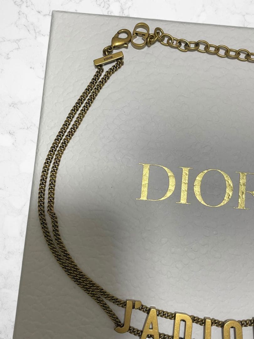 Dior J'ADIOR ネックレス ゴールド