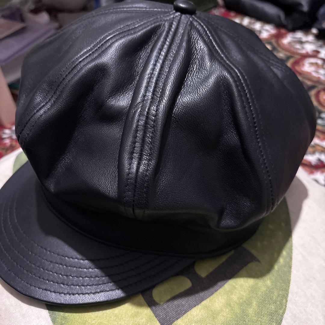 Schott レザーキャスケット　size L