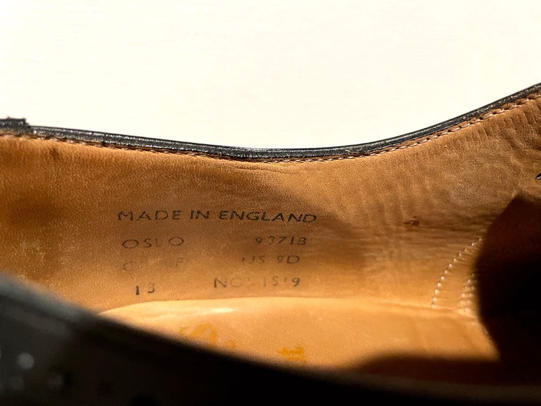 【リー】SANDERS Oslo US9D MADE IN ENGLAND
