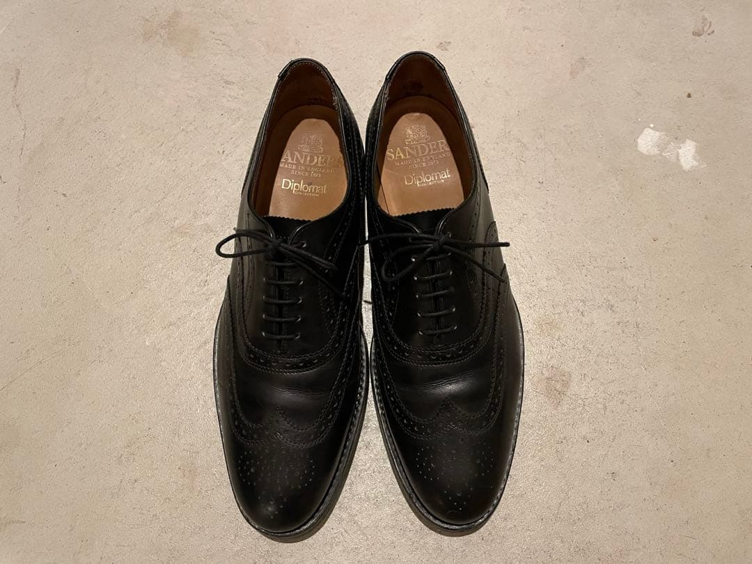 【リー】SANDERS Oslo US9D MADE IN ENGLAND