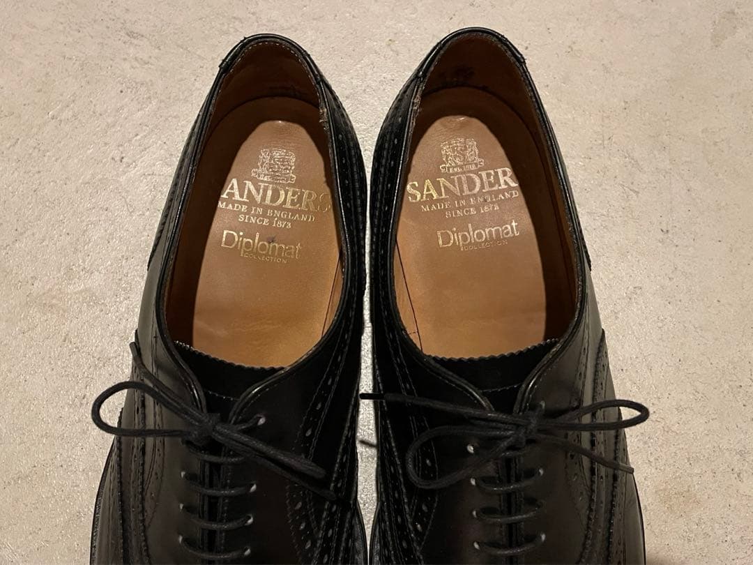 【リー】SANDERS Oslo US9D MADE IN ENGLAND