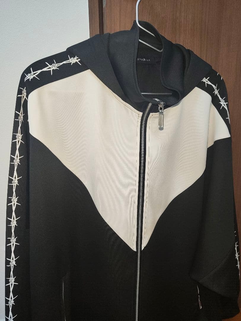 （レア）CIVARIZE/シヴァーライズ　フード付き切り替えトラックジャケット