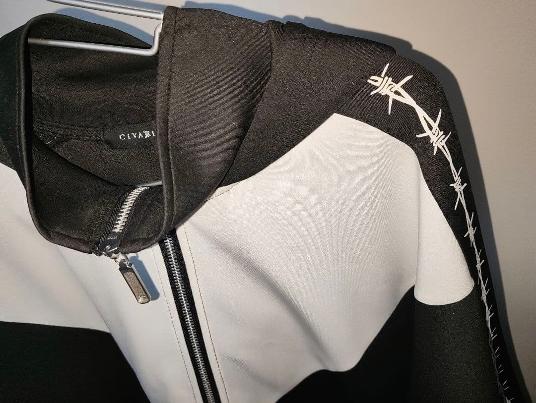 （レア）CIVARIZE/シヴァーライズ　フード付き切り替えトラックジャケット