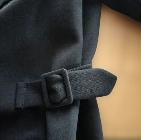 yohji yamamoto pour hommeウエストバックル調整ギャバジン