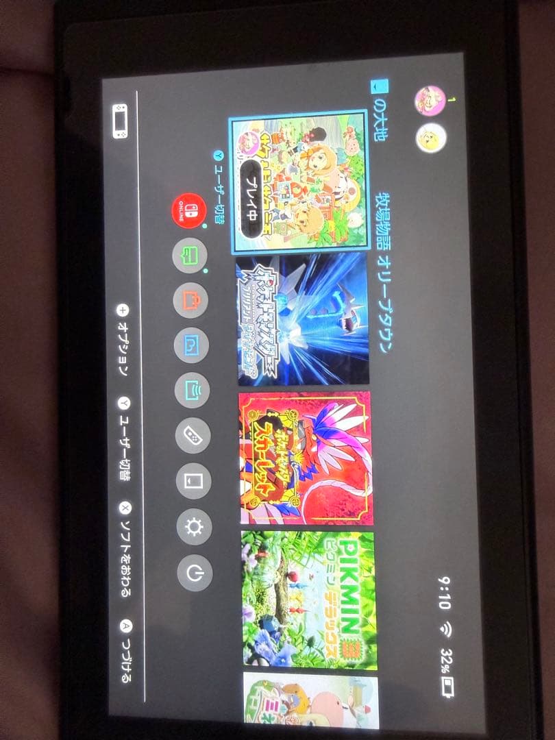 画像全てご覧下さい。Nintendo Switch 本体 青/赤 ドック付き