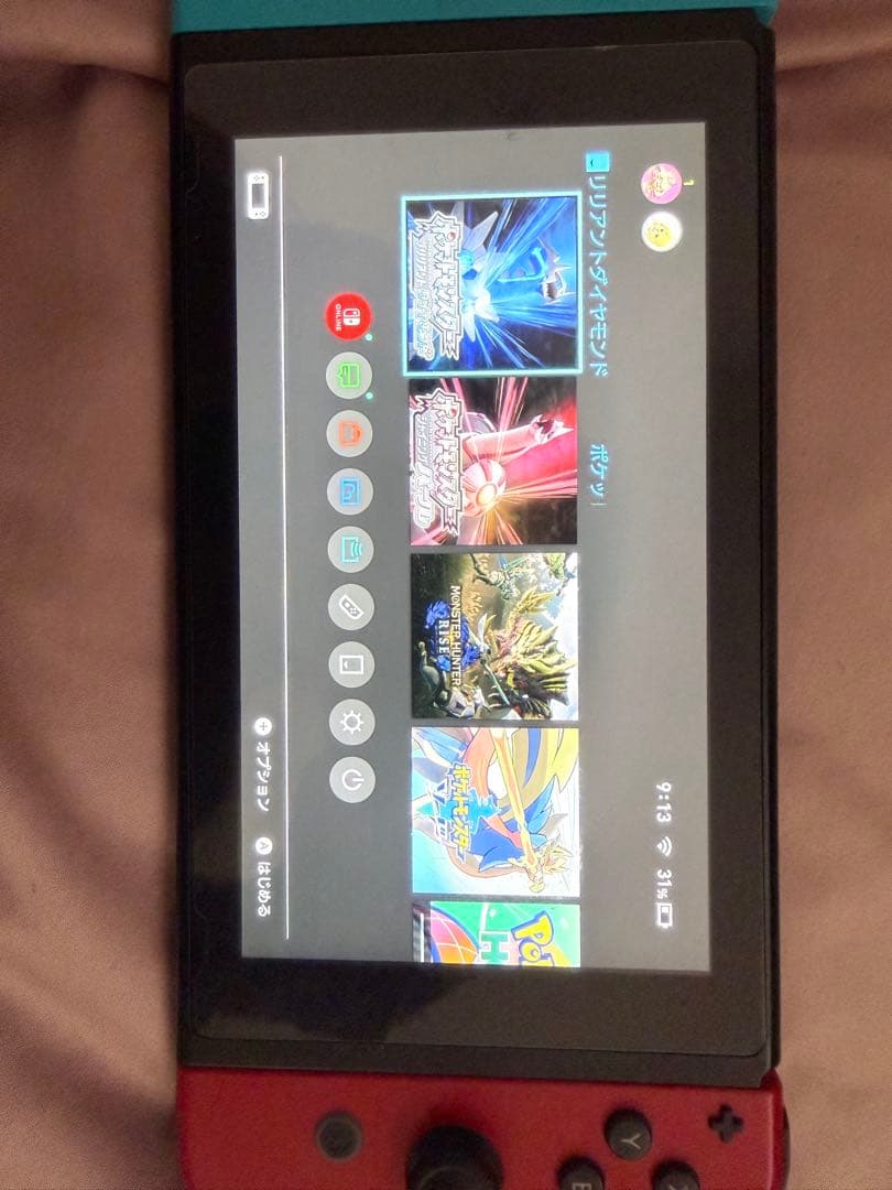 画像全てご覧下さい。Nintendo Switch 本体 青/赤 ドック付き