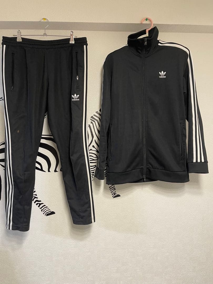 【即購入⭕️】 ベッケンバウアー 上XL 下L adidas 上下