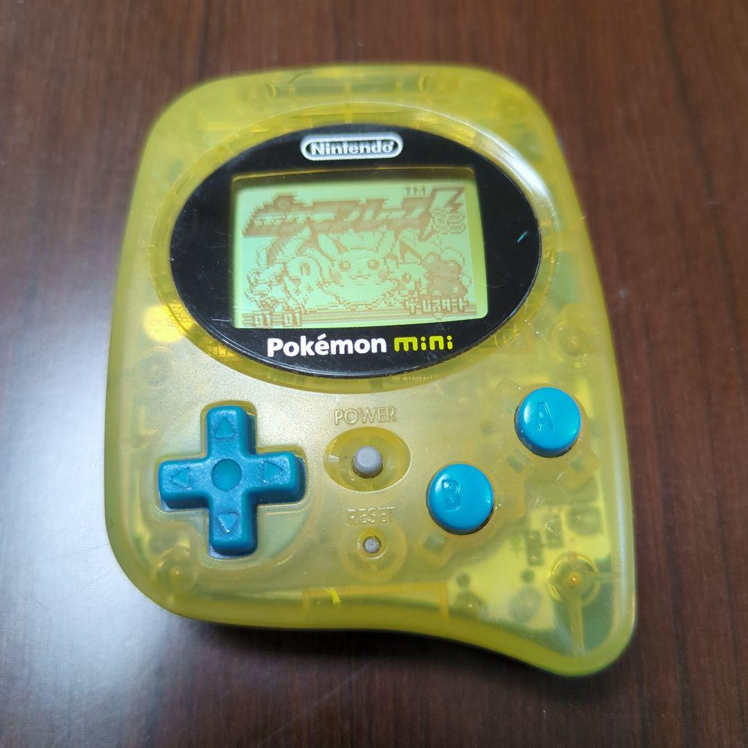 Nintendoポケモンミニ　本体+ソフトポケモンレースミニ　色々セット