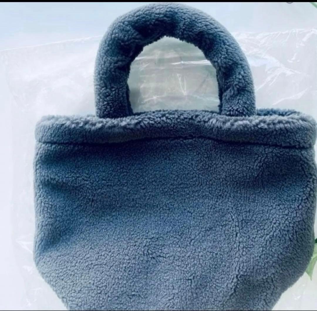 非売品 ノベルティ ダークグレー　テディ トートバッグ