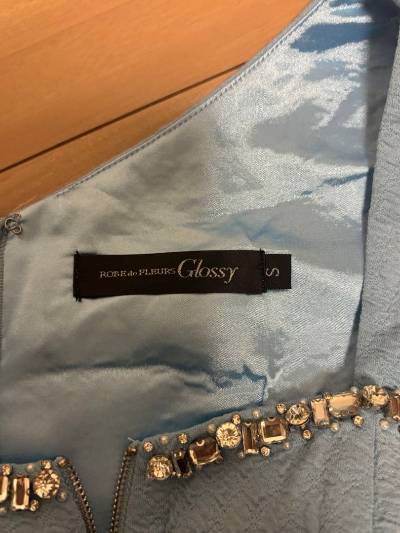 新品♡ローブドフルールグロッシー ミニドレス