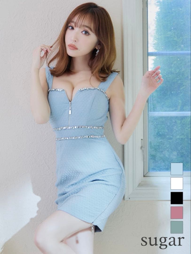 新品♡ローブドフルールグロッシー ミニドレス