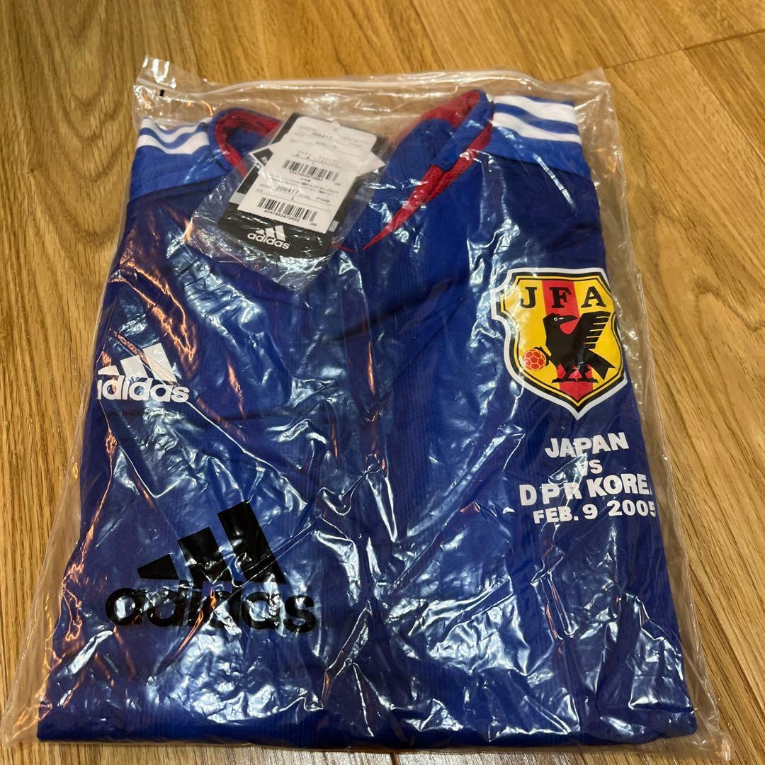サッカー日本代表　レプリカユニフォーム　2005年韓国戦　新品未開封
