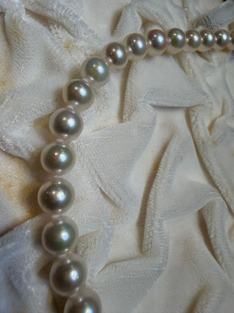 【美品】真珠 ネックレス パールネックレス6〜6.7mm