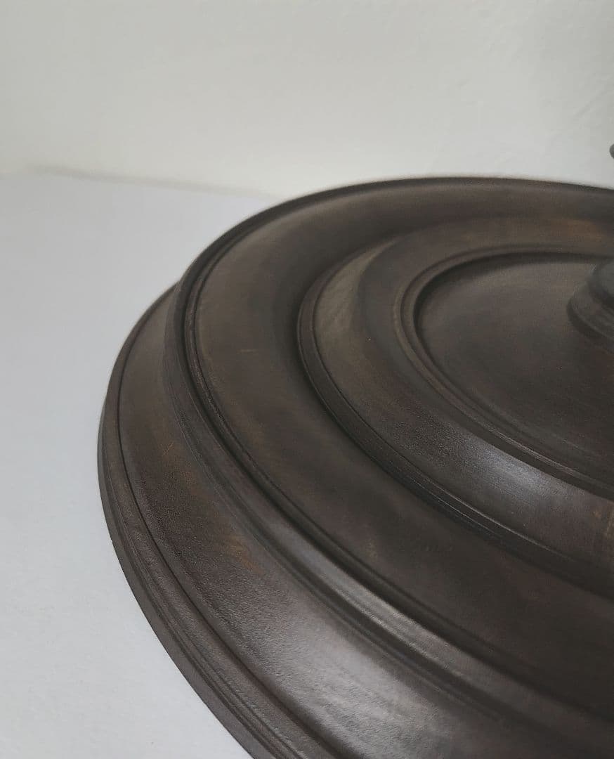 【作家作品】WARAUHANA　中村秀利さん　灯器　コンポート　鉄媒染仕上げ