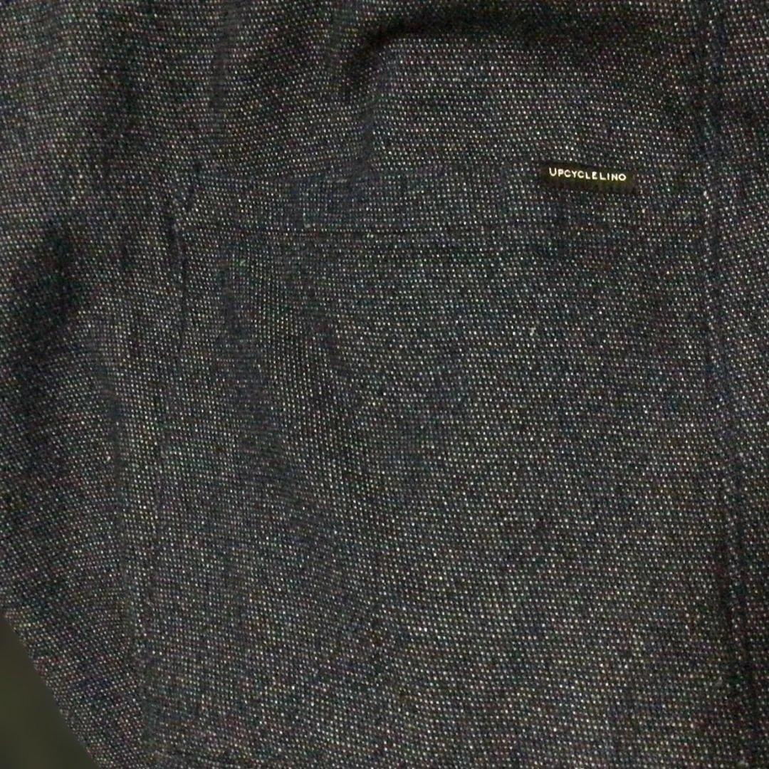 美品 コンフェクトウール混デニムバギーシャツ サイズF