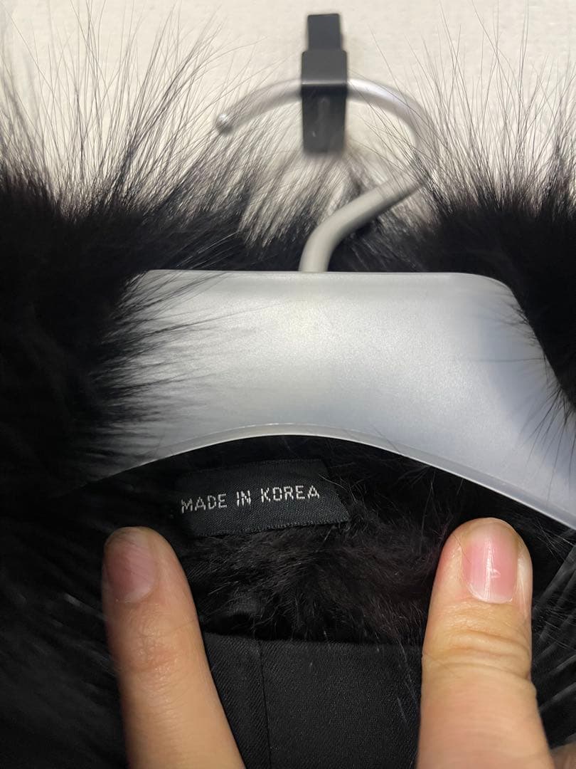 サガフォックス　ブラックファーコート  Belle Vison 9号