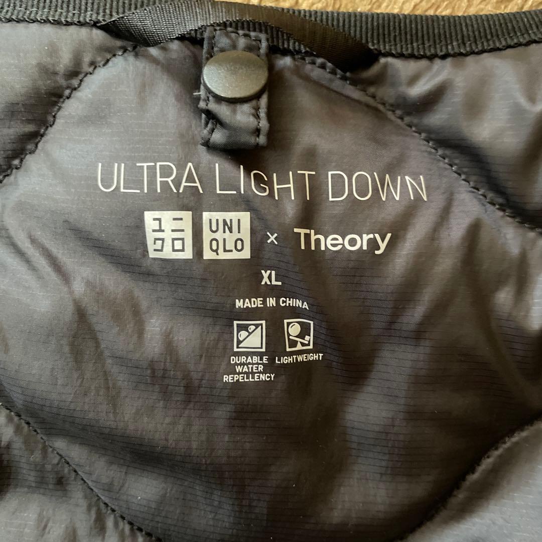 新品未使用！UNIQLO×Theoryウルトラライトダウンベスト　XL